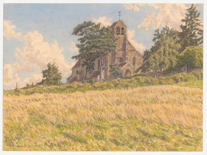 Сен-Ламбер-дез-Буа by Анри Ривьер, 1923 — digital art print download
