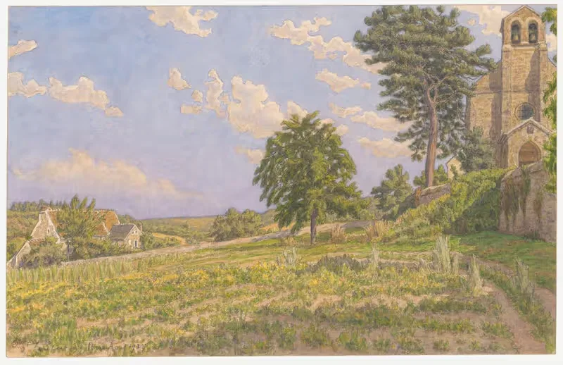 Saint-Lambert-des-Bois by Henri Rivière, 1923 — digital art print download