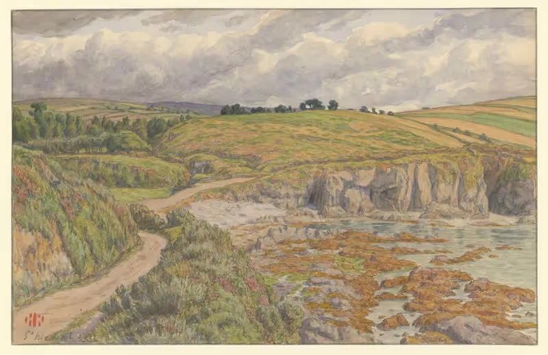 Saint-Nic (grève près de Pen-Trez) — Henri Rivière