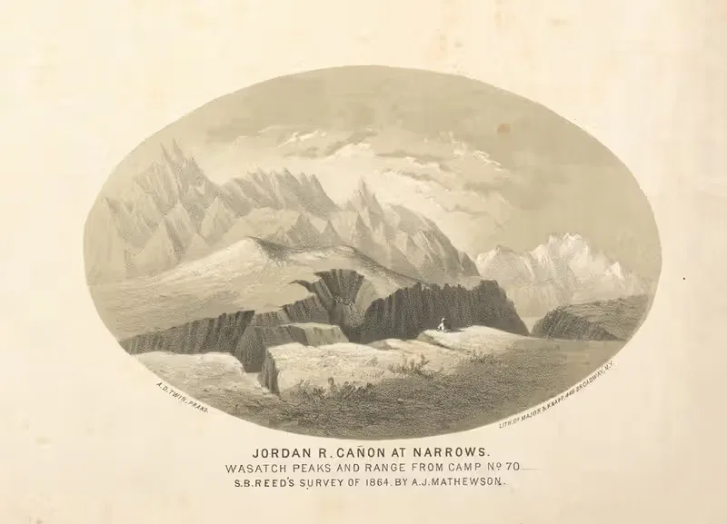 Jordan R. Canon at narrows. — Joseph F. Knapp