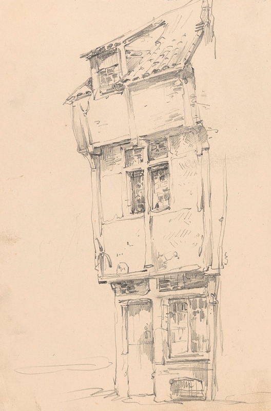 Façade of a House by Никаз Де Кейзер — digital art print download