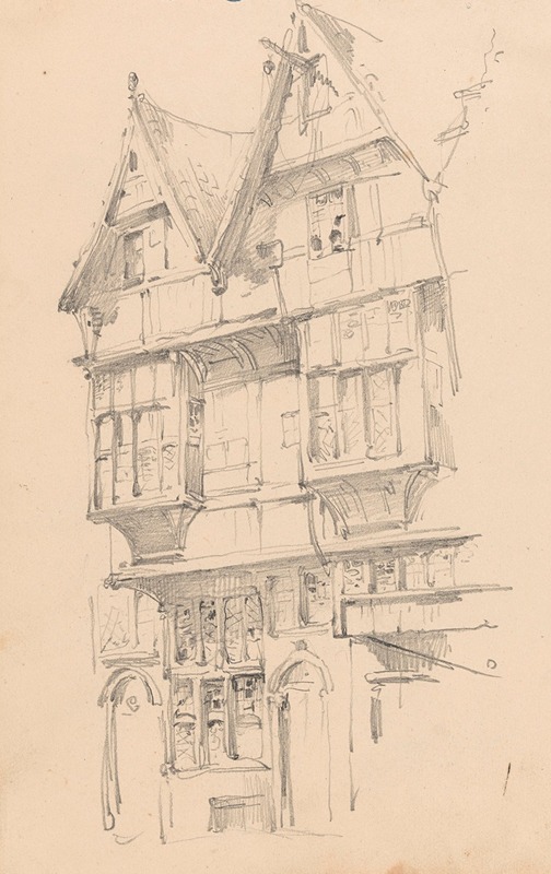 Façade of a House — Никаз Де Кейзер