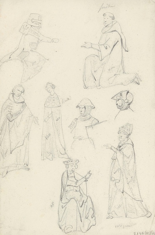 Figures by Nicaise De Keyser — digital art print download