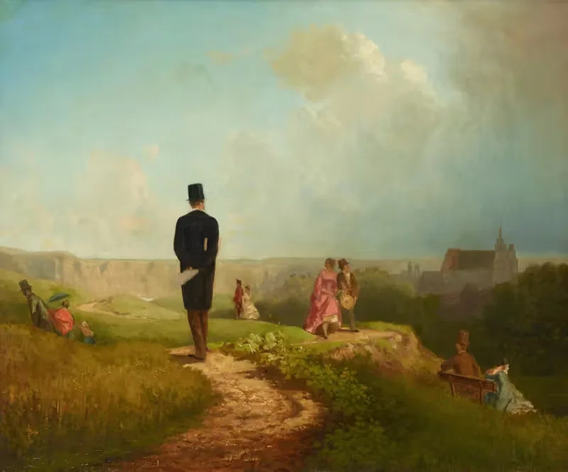 Дер Хагестольц by Карл Спицвег, 1847 -1849 — digital art print download