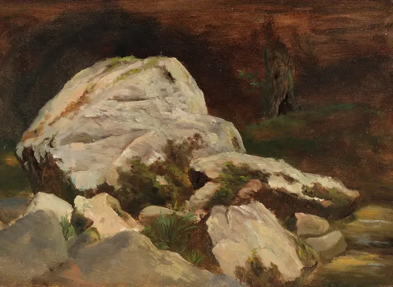 Felsen im Rabenauer Grund — Christian Friedrich Gille