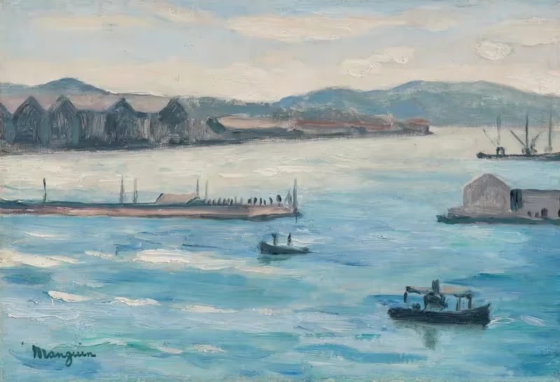 Toulon, l'entrée de la Rade — Henri Manguin