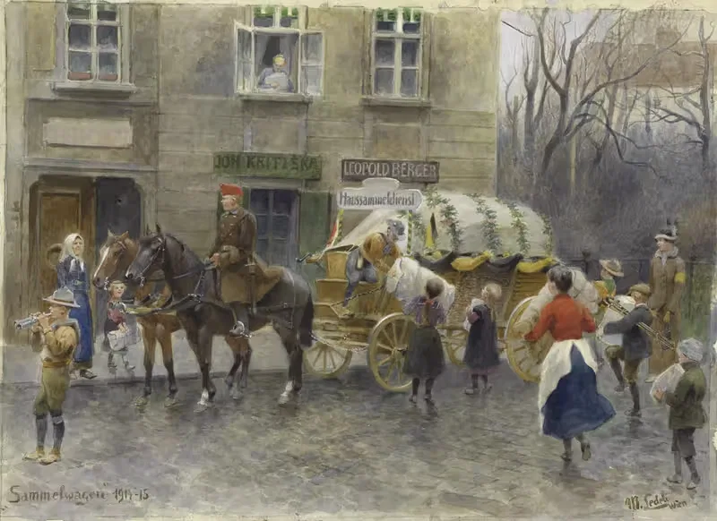 Сборный вагон, 1914-15 by Мориц Ледели, 1915 — digital art print download