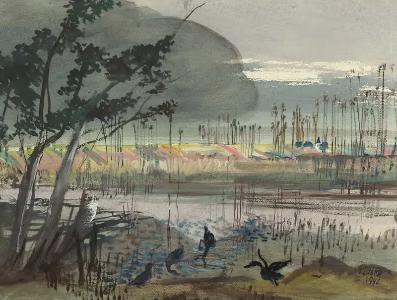 Wr. Umgebung; Neusiedler See — Oskar Laske