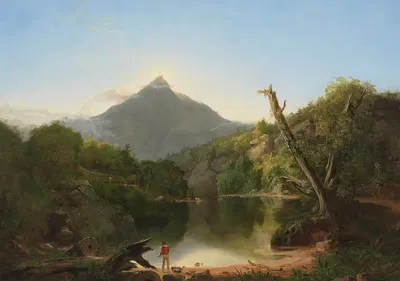 Mount Chocorua, New Hampshire by Thomas Cole, 1827 — digital art print download