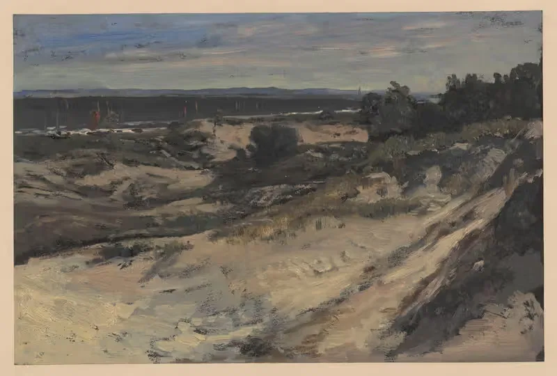 Dunes by the Baltic Sea II — Adolf Dressler