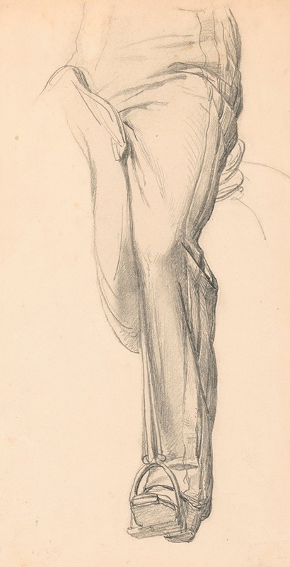 Leg in a Stirrup by Nicaise De Keyser — digital art print download