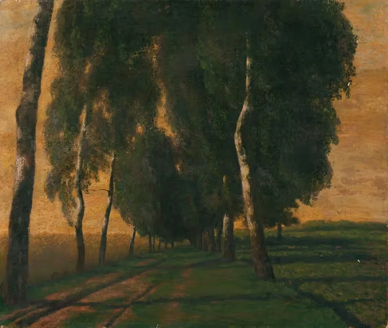Пейзаж с полевой дорогой by Феличьян Щенсный Ковардский, 1940 — digital art print download