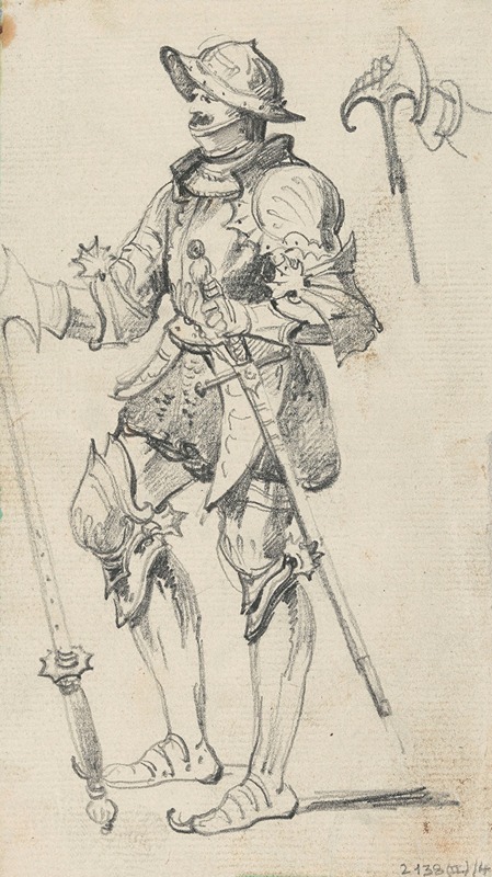 Man in Armour by Nicaise De Keyser — digital art print download
