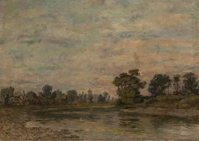 Krajobraz z Krasiczyna by Jan Seweryn Sokołowski — digital art print download