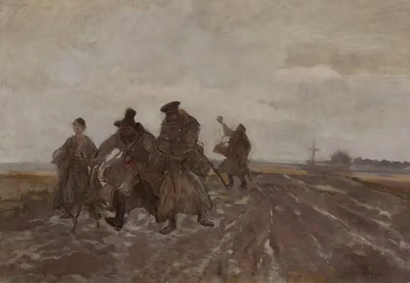 On the Road by Jozef Chelmonski, 1877 - 1881 — digital art print download