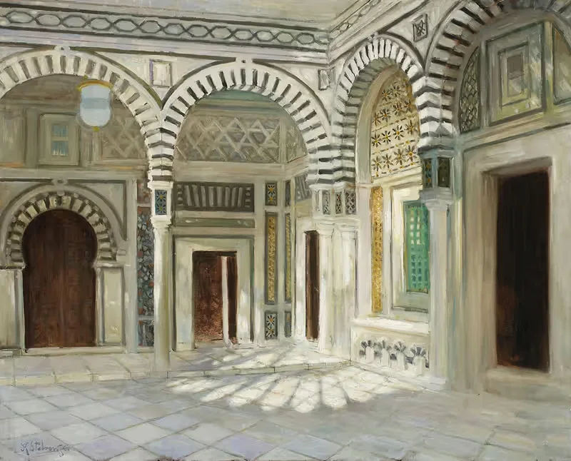 Мечеть в Кайруане by Казимеж Стаборовский, 1926 — digital art print download