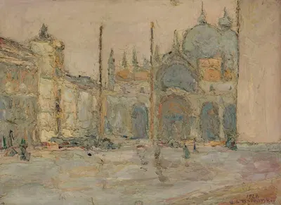 Базилика Святого Марка в Венеции by Влодзимеж Терликовский, 1928 — digital art print download
