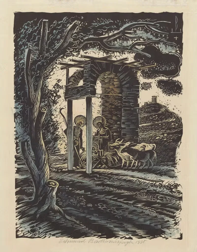 Stajenka 'Boże Narodzenie' — Edmund Bartłomiejczyk
