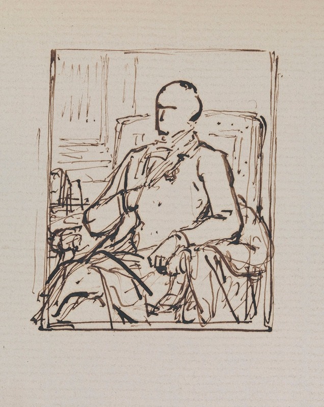 Portrait of a Man — Nicaise De Keyser