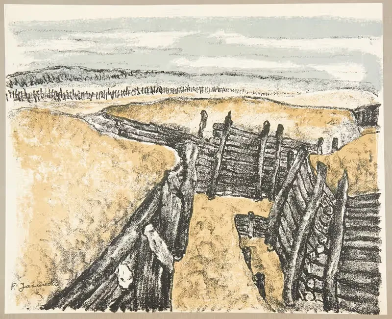 Okop na Polskiej Górze — Franciszek Jaźwiecki