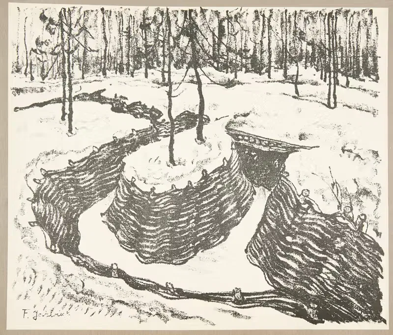 Редута Пилсудского by Францишек Язьвецкий, 1937 — digital art print download
