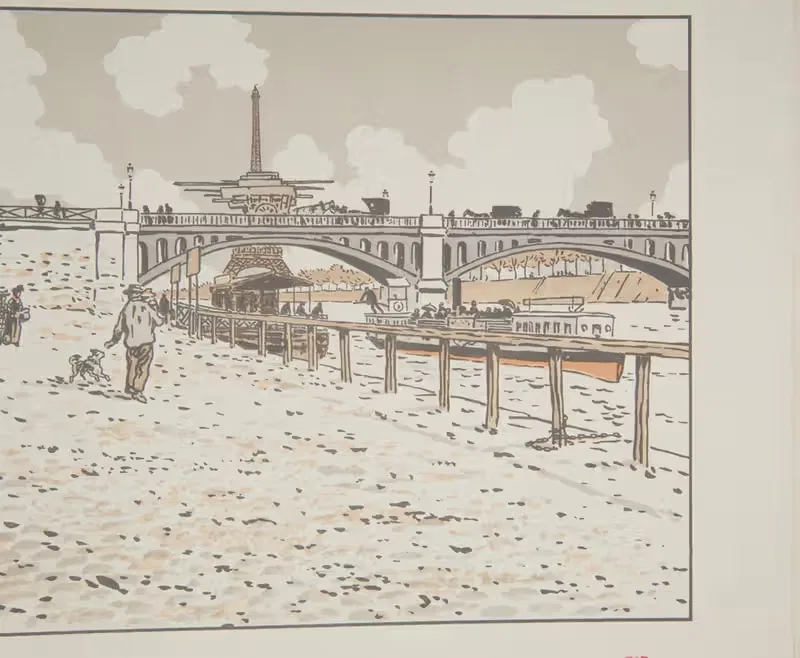 Du Pont de Grenelle by Henri Rivière, 1902 — digital art print download
