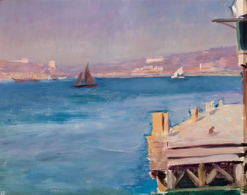 Bosporus – study. From the journey to Constantinople — Jan Ciągliński