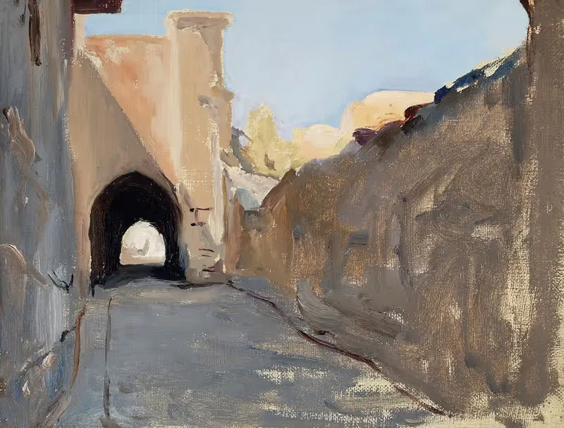 Jerusalem. From the journey to Palestine — Jan Ciągliński