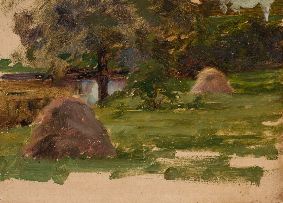 Study from Podolia 1 by Jan Ciągliński, 1881 — digital art print download