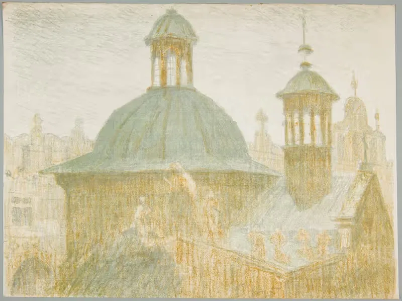 Церковь Святого Войцеха by Ян Войнарский, 1911 — digital art print download