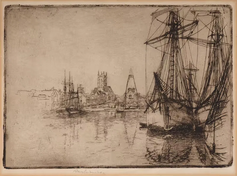 Port of Fécamp — Józef Pankiewicz