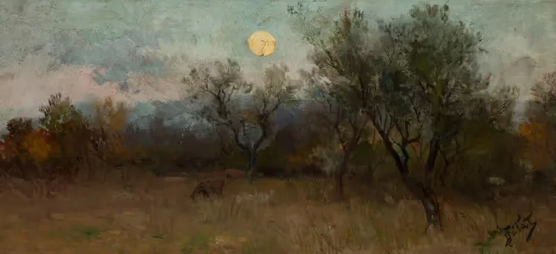 In a grove by Julian Falat — digital art print download