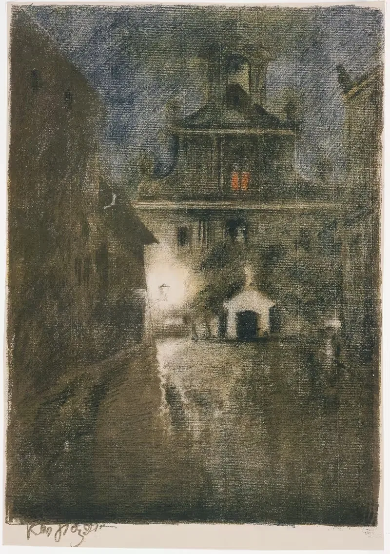 Костёл xx. Пияров by Казимеж Сихульский, 1911 — digital art print download