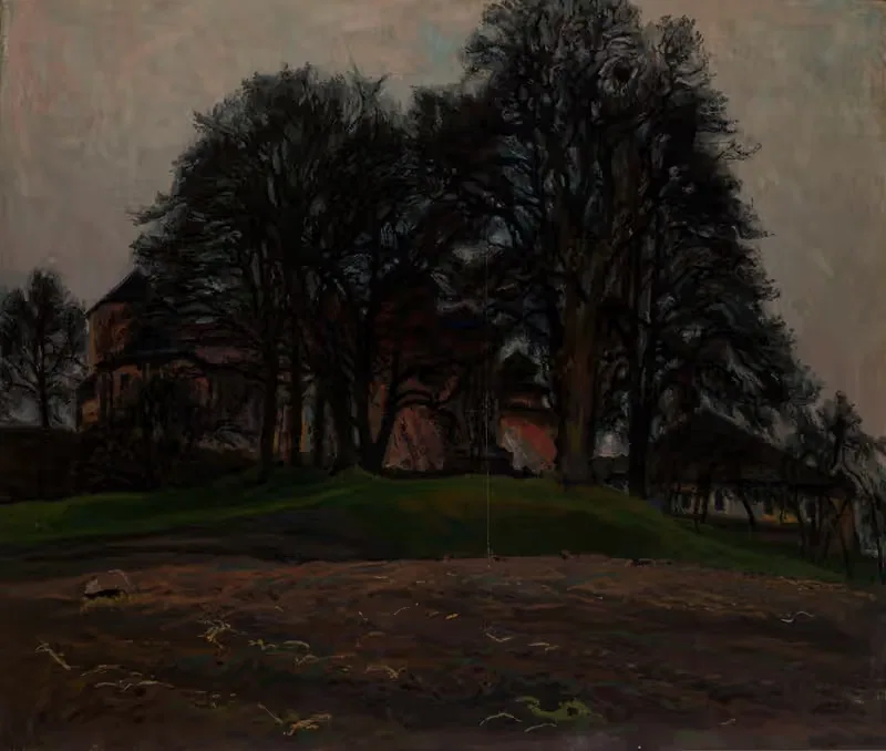 Поздняя осень by Станислав Камоцкий, 1899 — digital art print download