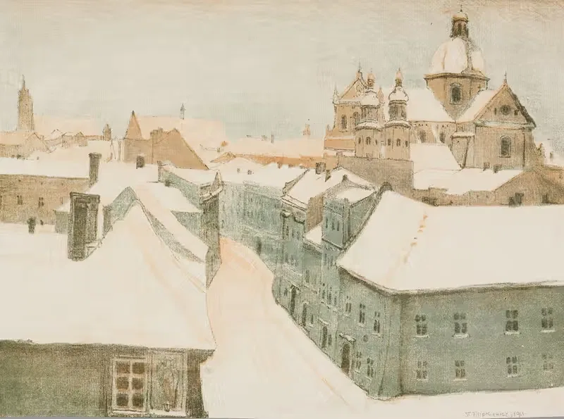 View of Krakow from Wawel — Stefan Filipkiewicz