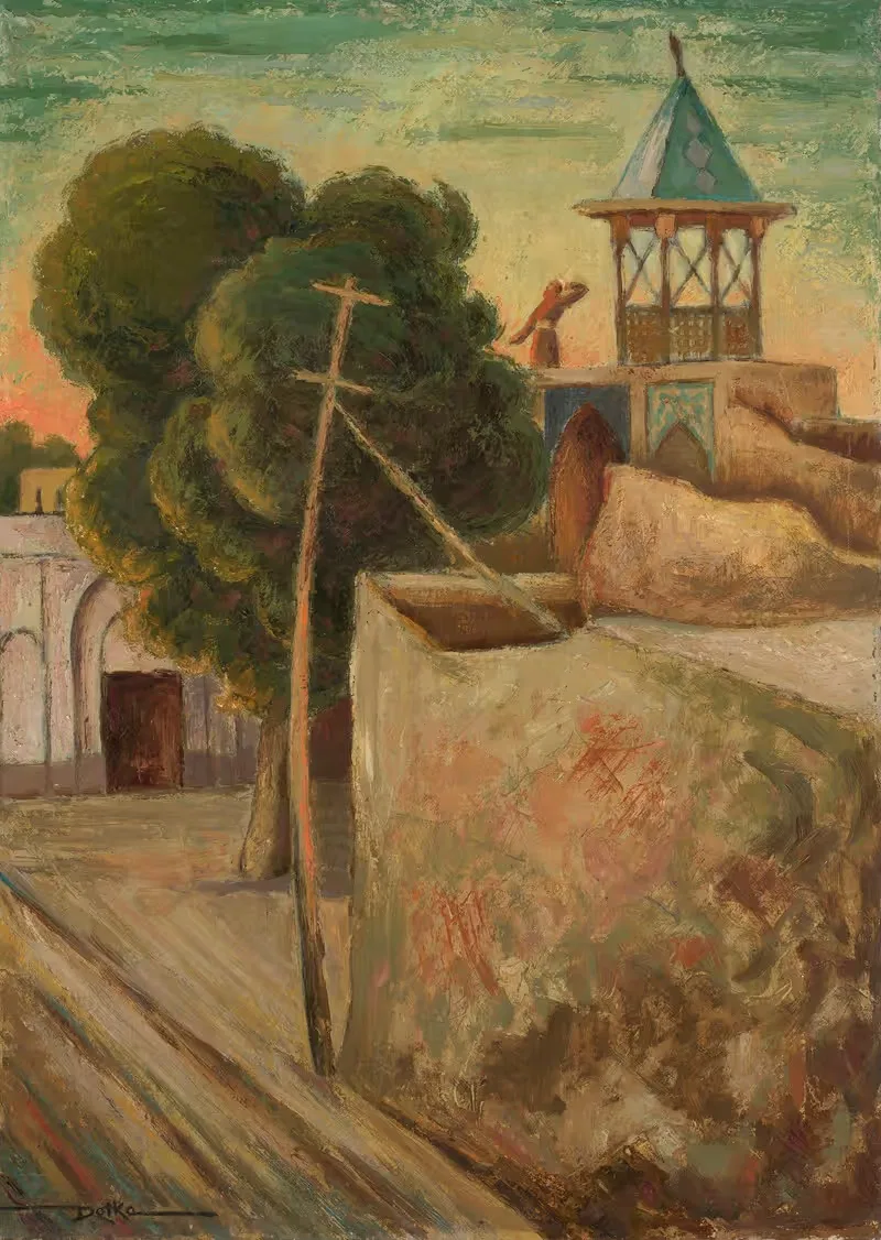 Фрагмент архитектуры by Виктор Детке, 1932-1934 — digital art print download