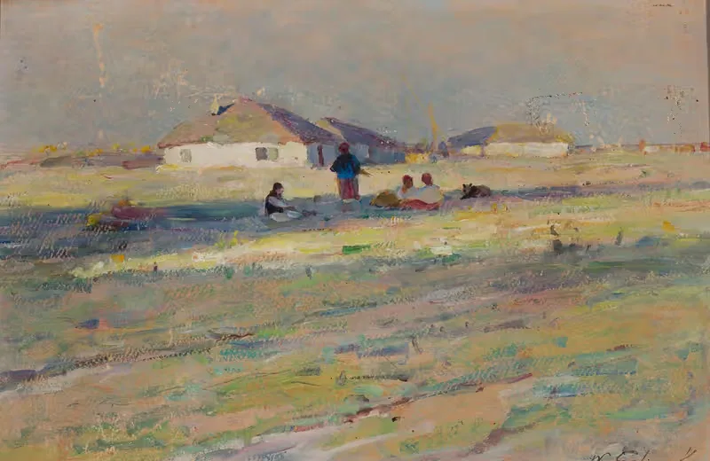 In the field by Władysław Galimski — digital art print download