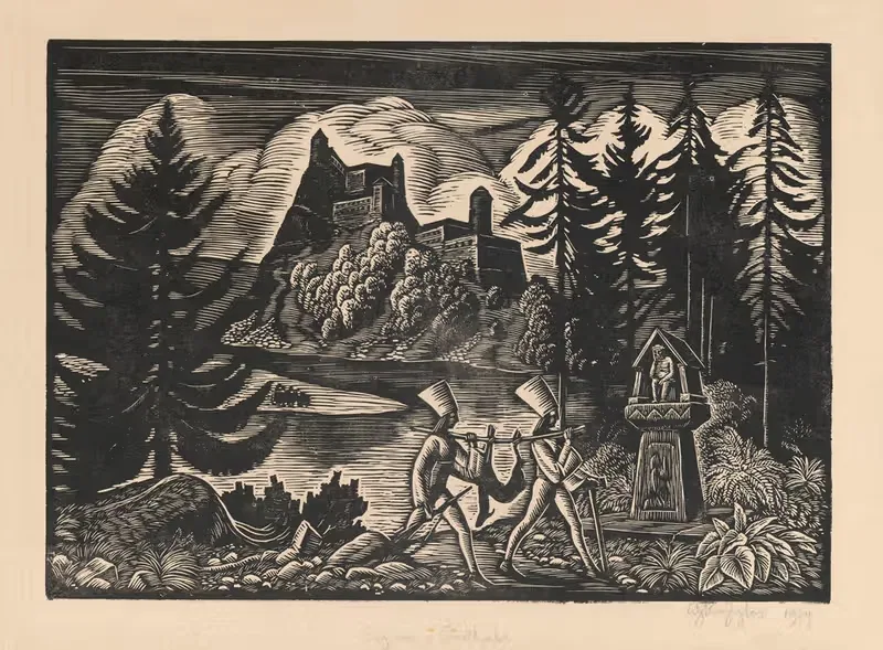 Гайови с Подгалья by Владислав Скоциляс, 1929 — digital art print download