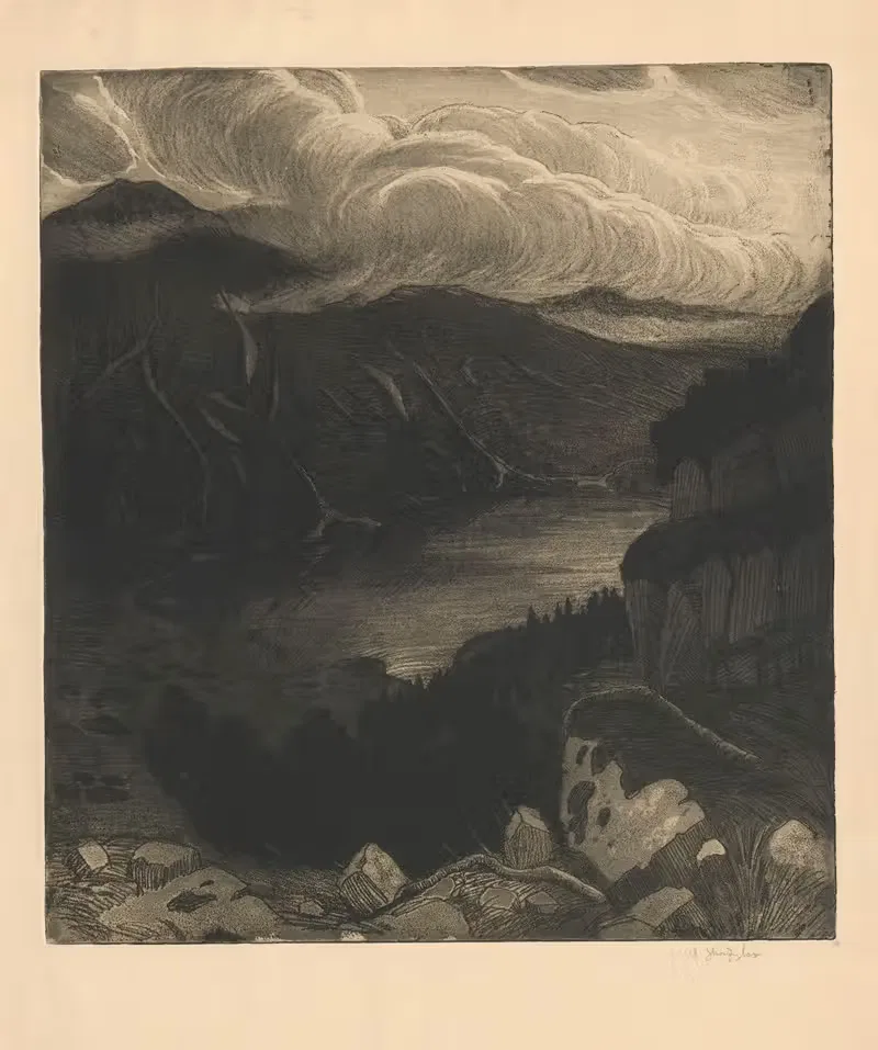 Морское Око by Владислав Скоциляс, 1910 — digital art print download