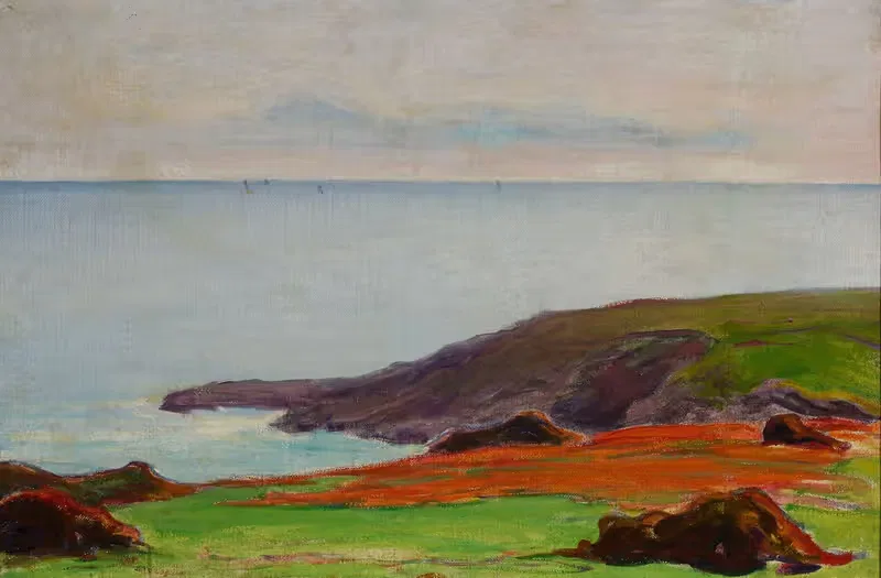 The Sea in Spring by Władysław Ślewiński, 1911 — digital art print download