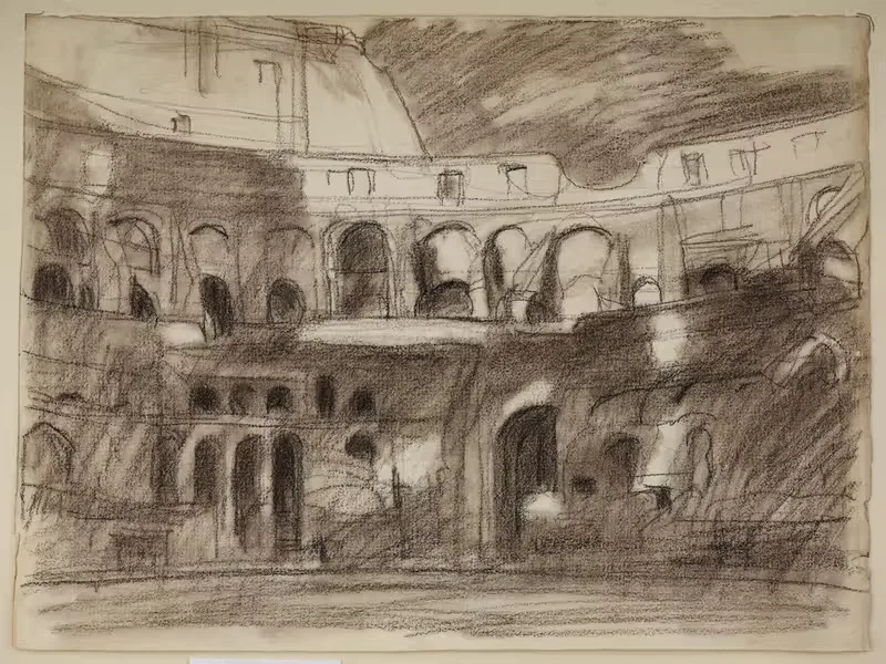Interior of the Colosseum — Wojciech Weiss
