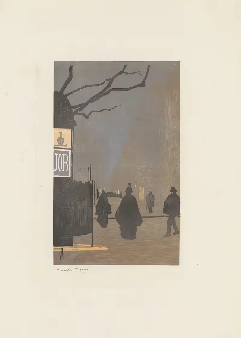Бульвар Мальзерб by Амеде Жоа, 1899 — digital art print download
