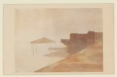 Утренний туман, Вильер-сюр-Мер by Амеде Жоа, 1895-1896 — digital art print download