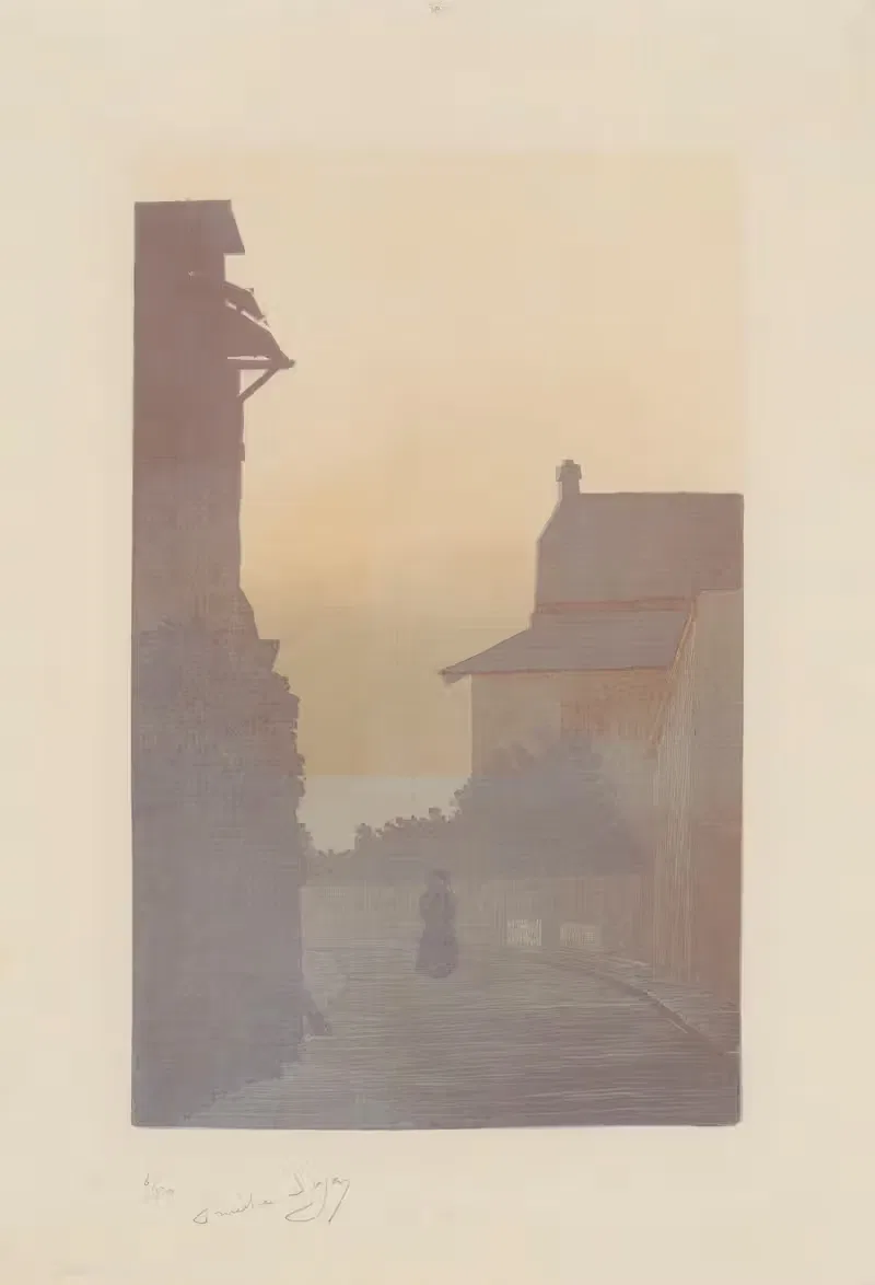 Сумерки в Вильере by Амеде Жоа, 1896 — digital art print download