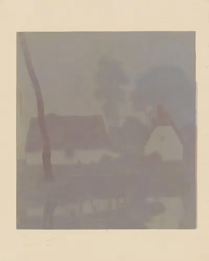 Le Flot ; (La Calotterie, Pas-de-Calais) — Amédée Joyau