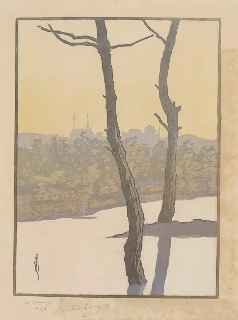 Семафор в Туке by Амеде Жоа, 1900 — digital art print download