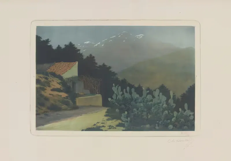 В горах by Шарль-Луи Удар, 1901 — digital art print download