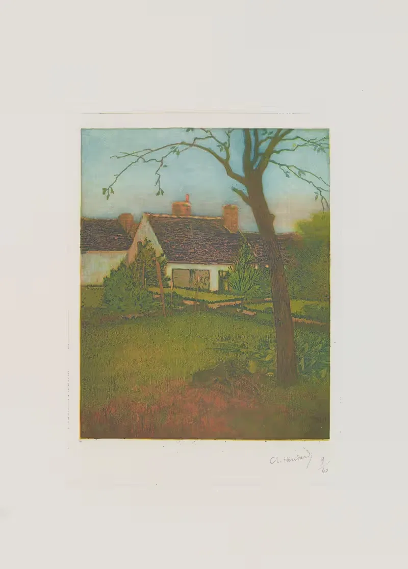 Le jardin de ma tante — Charles-Louis Houdard