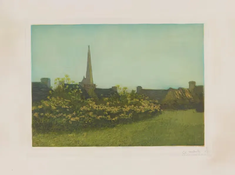 Нотр-Дам де ла Кларте by Шарль-Луи Удар, 1901 — digital art print download