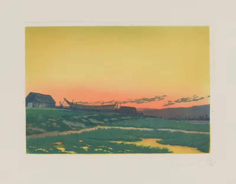 На Бресле у Трепорта by Шарль-Луи Удар, 1898 — digital art print download